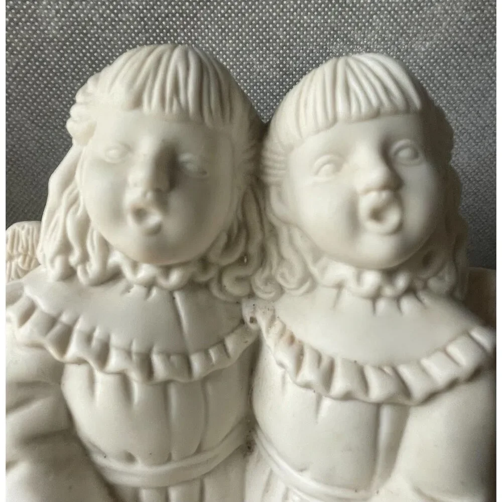 Vintage 1997 Angel Choir Candle Holder 9